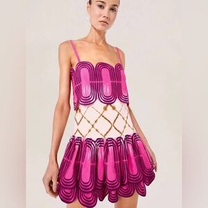 Alexis Pink Bettina Mini Dress